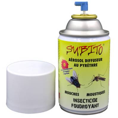 Subito - Aérosol insecticide universel diffuseur automatique - 250 ml